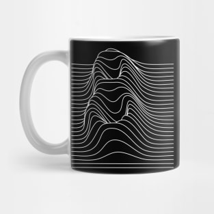 number 8 geometrical lines design Mug